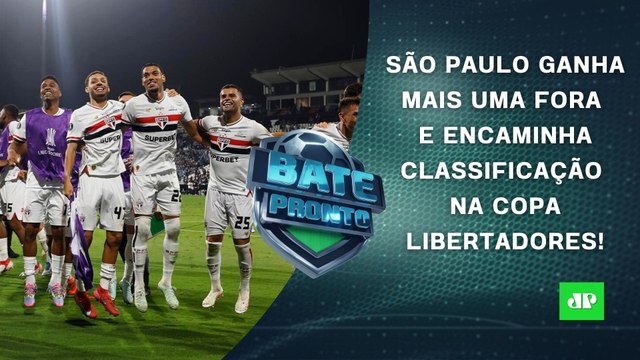 São Paulo VENCE e SEGUE INVICTO na Libertadores; Flamengo faz JOGO CRUCIAL HOJE! | BATE-PRONTO