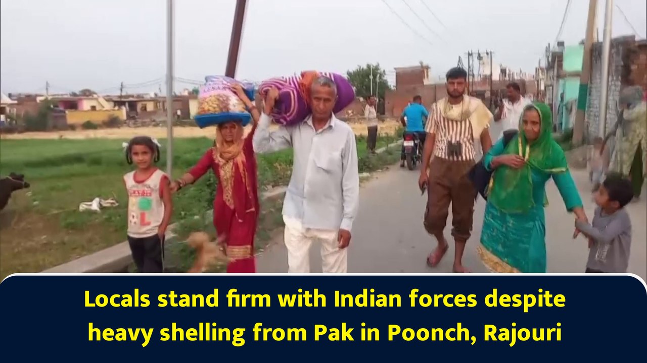 Locals stand firm with Indian forces despite heavy shelling from Pak in ...