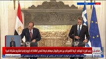 مؤتمر صحفي مشترك للرئيس السيسي ورئيس وزراء اليونان