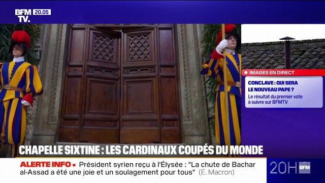 Les cardinaux se sont réunis dans la chapelle Sixtine au Vatican pour désigner le successeur du pape François