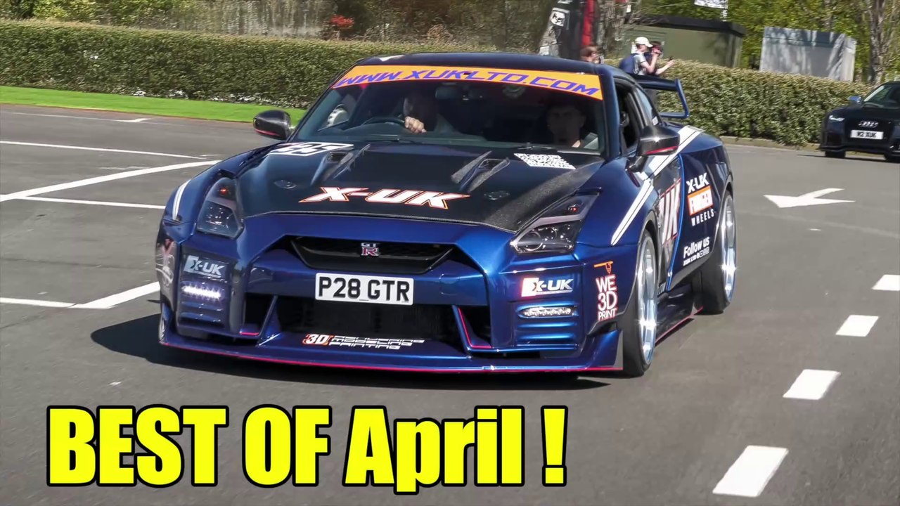 Supercar Sound Compilation ! BEST OF April 2025