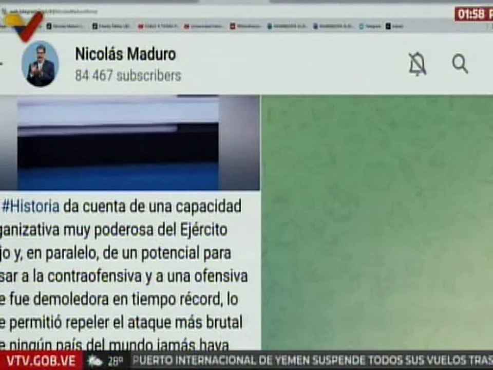 Pdte. Maduro: Venimos a conmemorar el 80 aniversario de la victoria más grande contra el nazi-fascismo