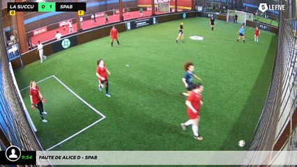 Faute de Alice D - Spab