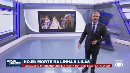 Imagens mostram momento em que passageiro é prensado no metrô