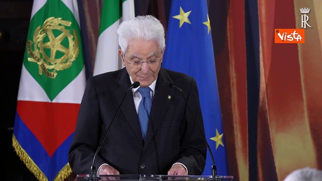 David Donatello 2025, Mattarella: Cinema ha contribuito a formare identità degli italiani