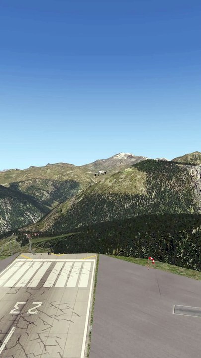 The Landing Speed is Too Fast, Simulated