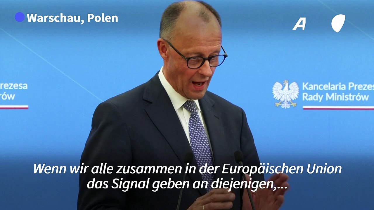 Merz zu migration: "wir schließen diese wege"