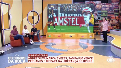 Neto detona Alves, do São Paulo, por tentar gol de peito na Libertadores: ‘Jogou onde?’
