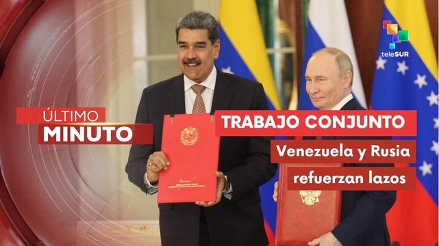 Venezuela y Rusia suscriben alianzas estratégicas