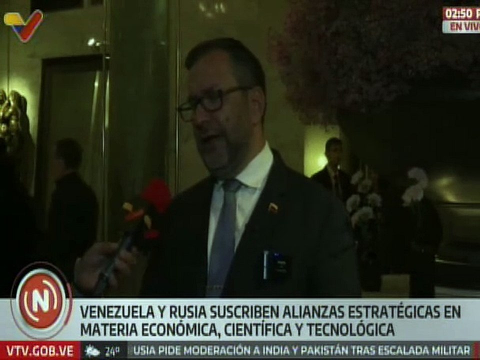 Canciller Gil indicó el avance económico gracias a las estrategias implementadas entre las naciones