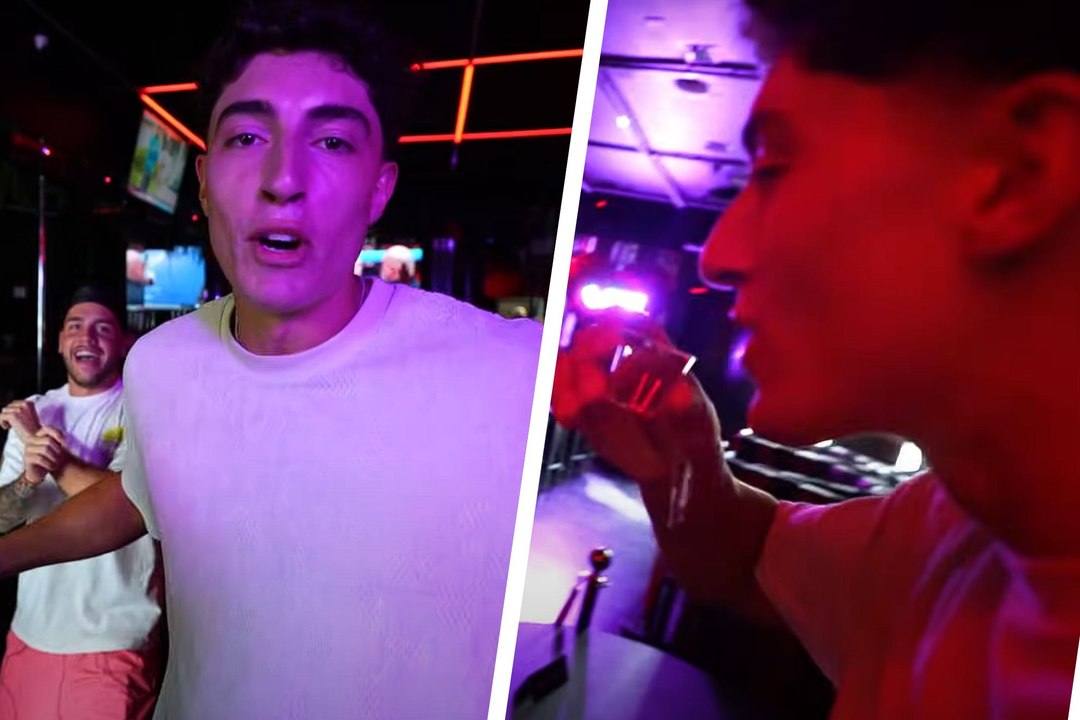 Plex entra en una discoteca de Miami y se toma un chupito a las 6 de  la tarde