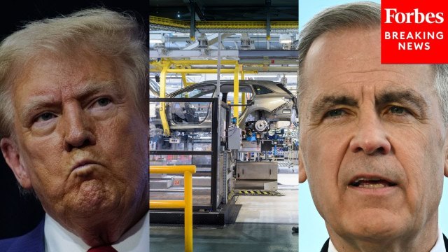 'We Will Continue To Press That Case': Mark Carney Asked President Trump's Tariffs On Autos