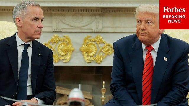 Trump Asked What Will It Take To Take The Tariffs Off Of Canada During Meeting With PM Carney
