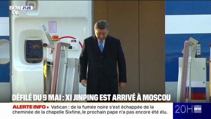 Défilé du 9-Mai: le président chinois Xi Jinping est arrivé à Moscou