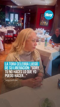 La Tora celebra luego de su liberación Gory, tú no haces lo que yo puedo hacer