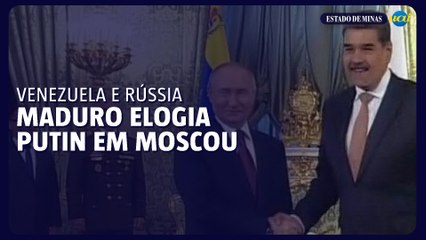 Maduro celebra Rússia como 'potência da humanidade' em encontro com Putin 🇷🇺