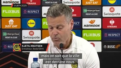 Knutsen "Être un peu plus Glimt et sentir la puissance du public"
