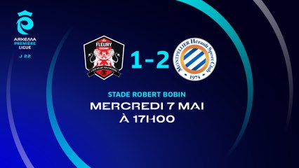 J22 I FC Fleury 91 – Montpellier HSC (1-2)