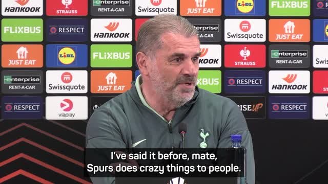 Spurs does 'crazy things' to people - Postecoglou disagrees with Wenger