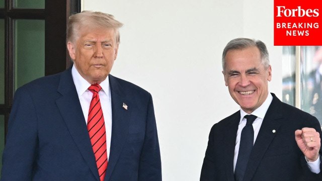 Mark Carney Details What He Spoke With President Trump About In Their Meeting In Washington, DC