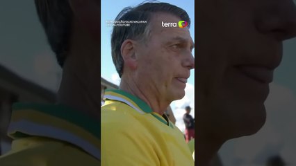 Bolsonaro participa de ato por anistia em Brasília dias após ter alta de hospital #shorts