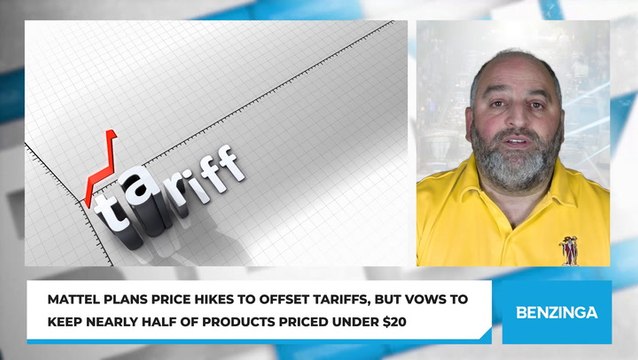 Mattel Plans Price Hikes To Offset Tariffs, But Vows To Keep Nearly Half Of Products Priced Under $20