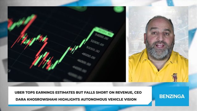 Uber Tops Earnings Estimates But Falls Short On Revenue, CEO Dara Khosrowshahi Highlights Autonomous Vehicle Vision