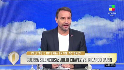 RICARDO DARÍN LE RESPONDIÓ A JULIO CHÁVEZ: "NOS CONOCEMOS HACE 50 AÑOS"