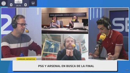 Resumen del PSG vs. Arsenal de Champions League