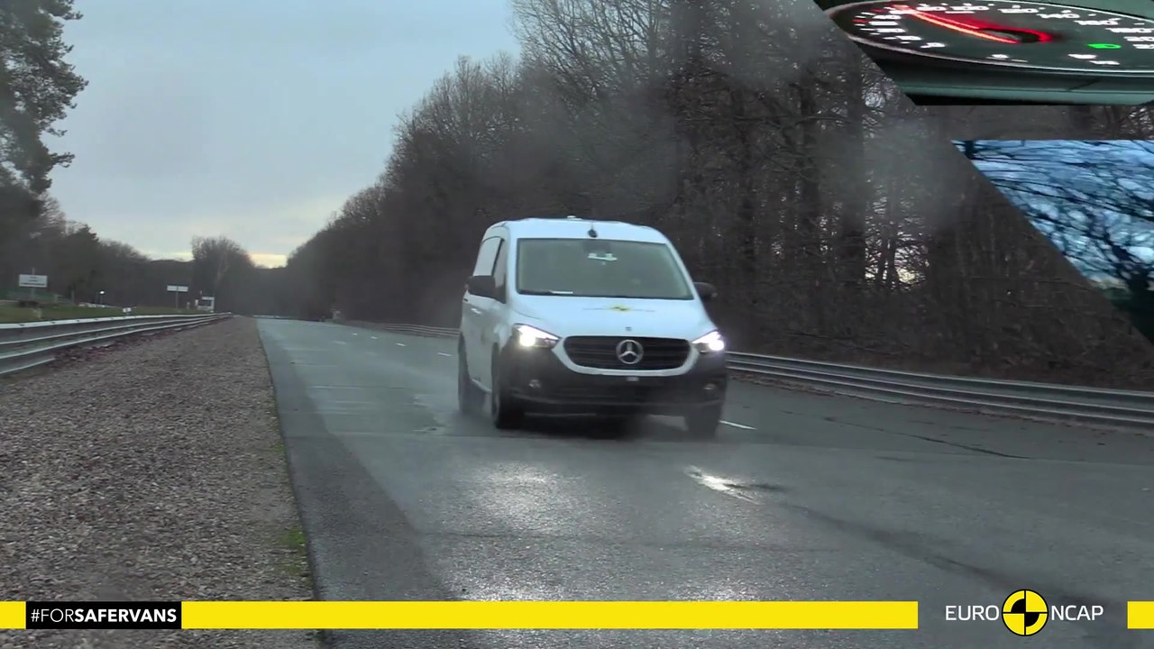 Mercedes-Benz Citan - Commercial Van Safety Tests - 2025