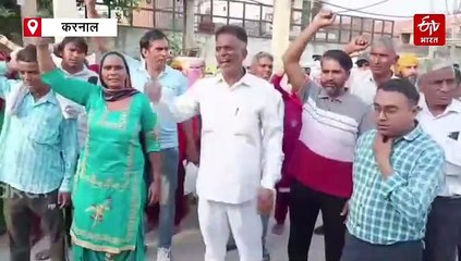 करनाल मेडिकल कॉलेज में परिजनों का हंगामा, महिला की डेडबॉडी को बदलने का आरोप