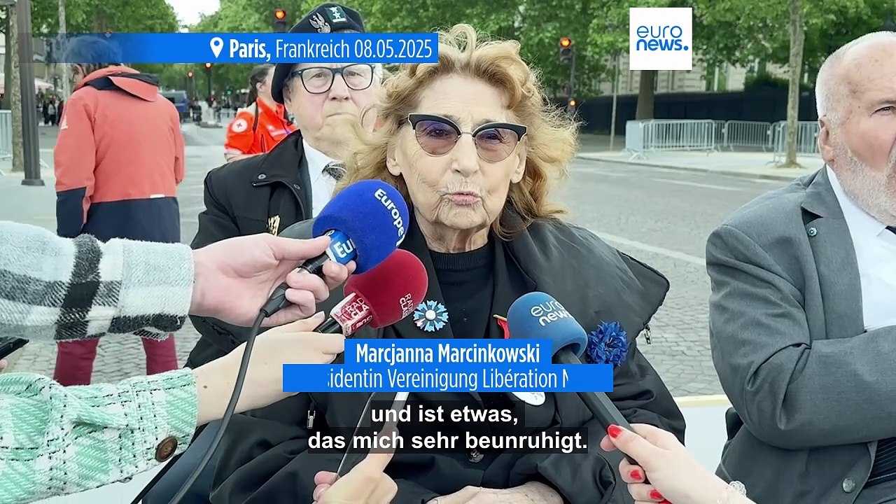 80 Jahre später mahnen Frankreichs letzte Veteranen: Der Frieden muss verteidigt werden