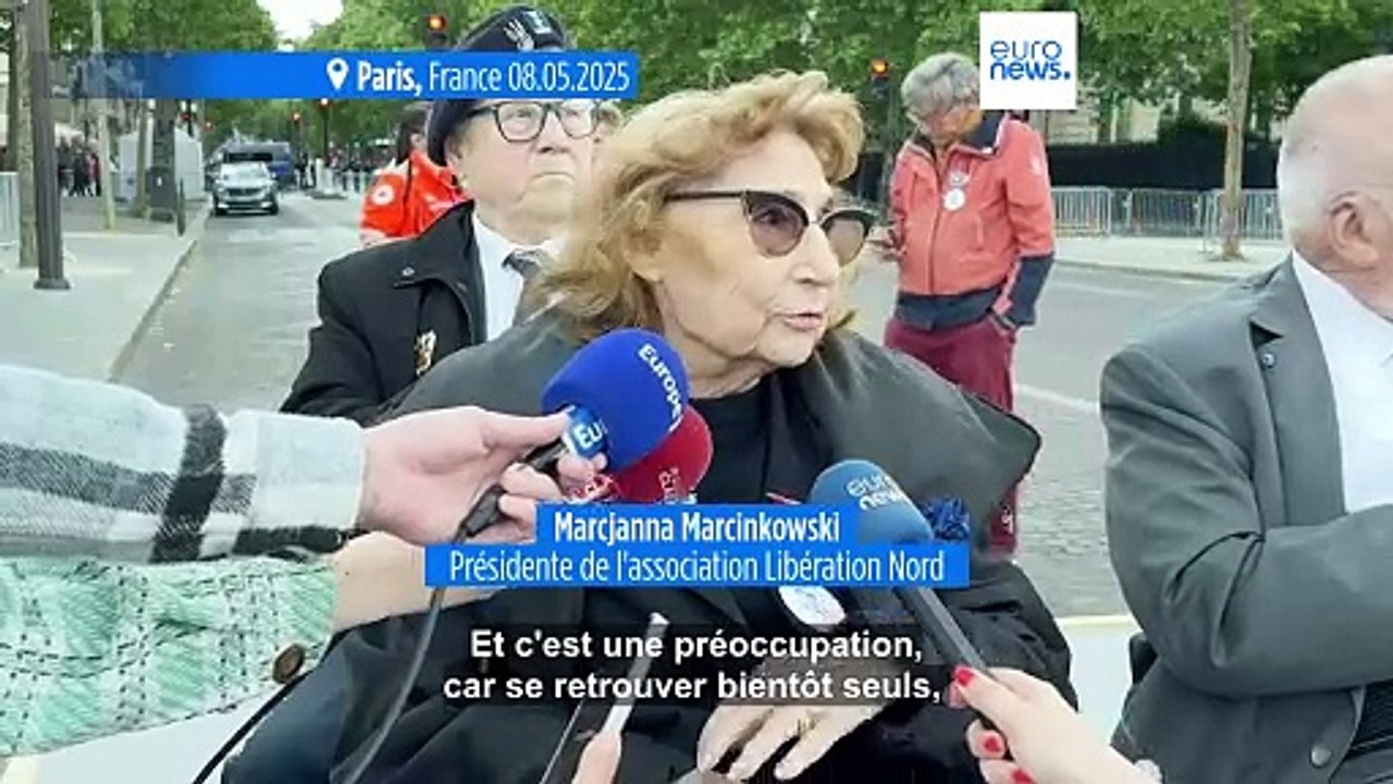 Commémorations du 8 mai : "Nous n'aurons jamais fini de défendre la paix", assure Emmanuel Macron