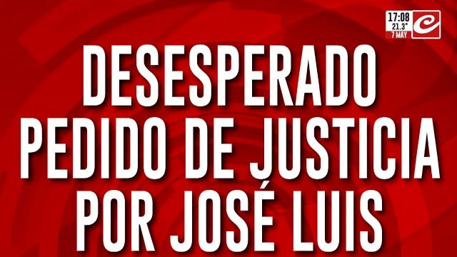 Desesperado pedido de justicia por José Luis: su suegro lo mató a balazos