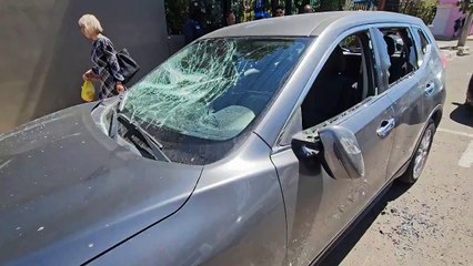 Camioneta sufre destrozos en Durango