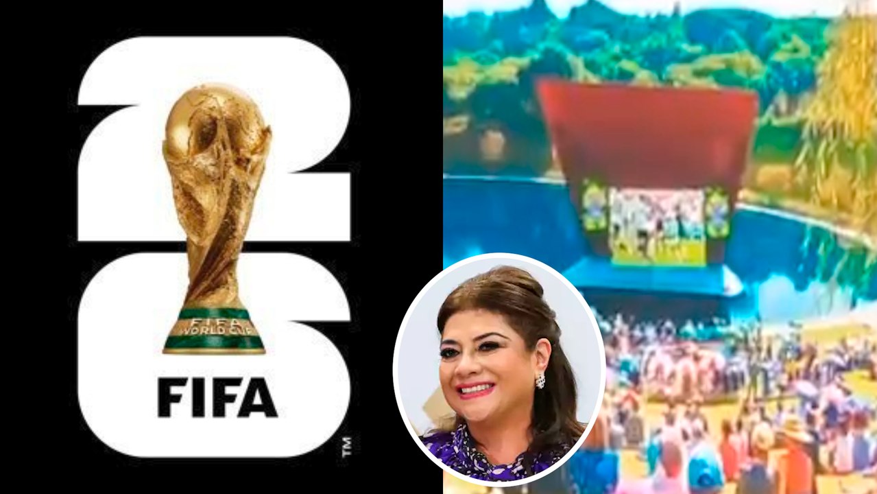 Clara Brugada lanza bombazo rumbo al Mundial 2026; partidos desde el Zócalo Capitalino