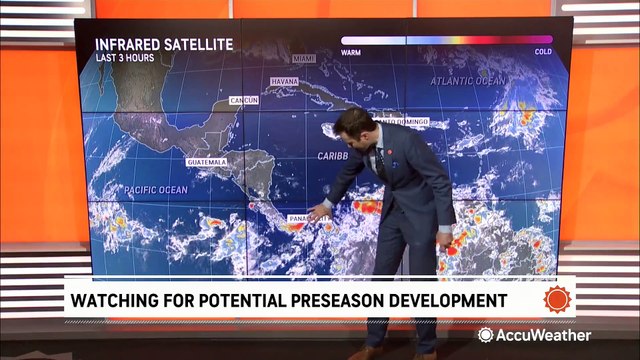 Could a tropical storm form before hurricane season starts this year?
