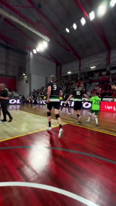Sporting festeja com os adeptos