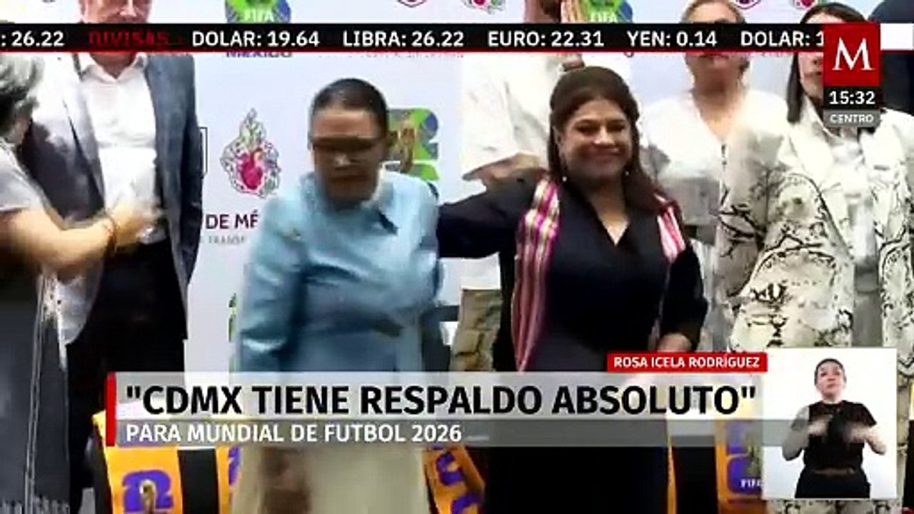 Gobierno federal respalda la organización del Mundial 2026 en Ciudad de México, asegura Rosa Icela