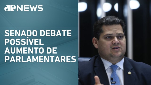 Senado aguarda Davi Alcolumbre para debater aumento no número de deputados na Câmara