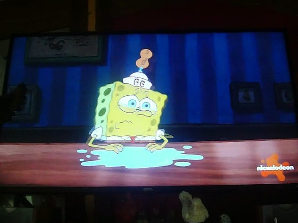 Spongebob crying
