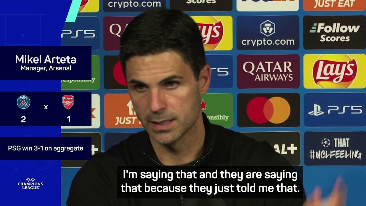 Did PSG really admit Arsenal were better in UCL semi-final?
