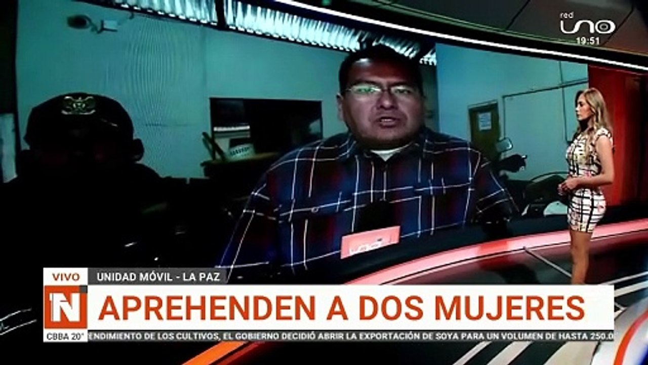 aprehenden dos mujeres