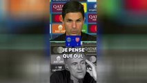 PSG vs Arsenal - Luis Enrique et Arteta pas d'accord sur qui a été la meilleure équipe
