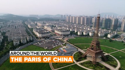 Think you're in Paris? Think again. Welcome to Tianducheng!