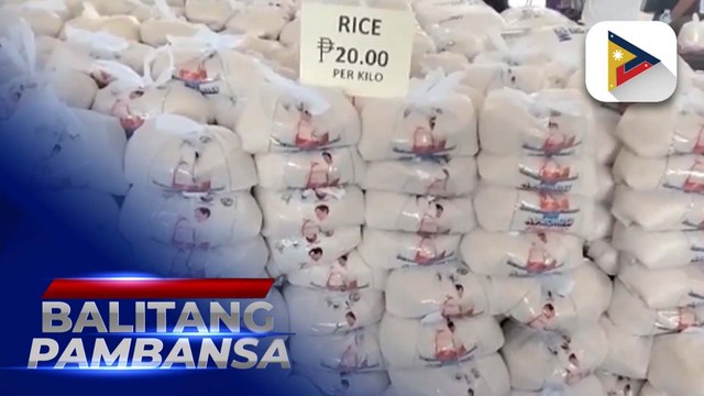 P20/kg na bigas, mabibili na rin ng mga OFW at kanilang pamilya