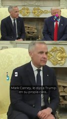 Pero el nuevo primer ministro le dijo en la cara: “Canadá NO está en venta”.