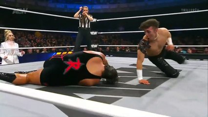 NICK WAYNE DEFEATS RHINO!! AEW Dynamite LIVE!