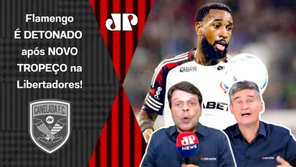"FOI PATÉTICO!!! DEPLORÁVEL!!! O Flamengo vai FAZER MAIS UM FIASCO na Libertadores???" VEJA DEBATE!