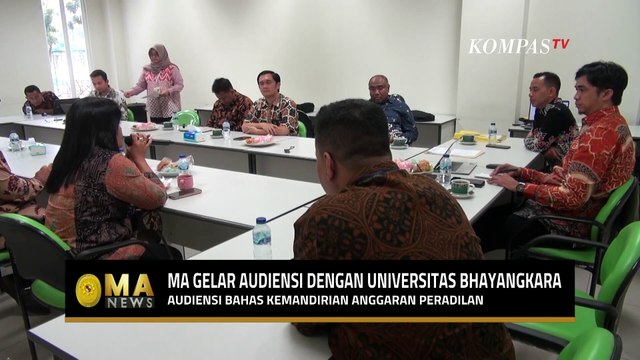 MA Gelar Audiensi dengan FH Universitas Bhayangkara, Ini Sederet Poin Bahasan - MA NEWS